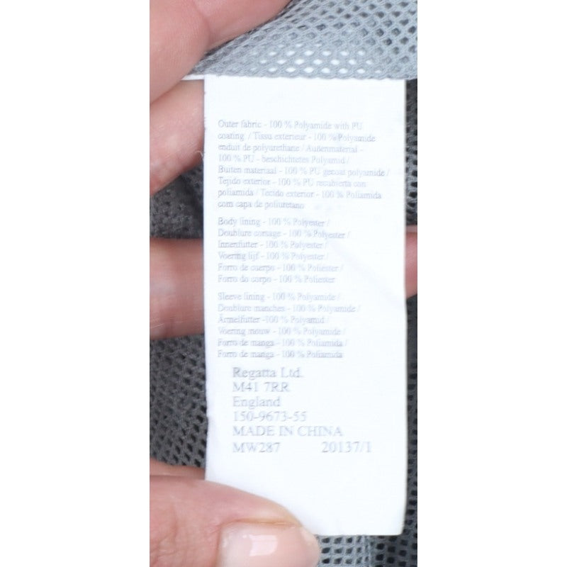 Regatta Men's Green M Xert Waterproof Breathable Hooded Rain Jacket