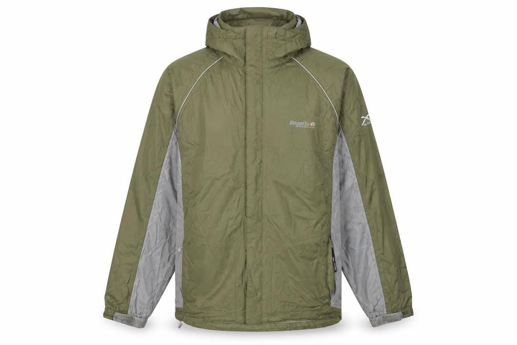 Regatta Men's Green M Xert Waterproof Breathable Hooded Rain Jacket