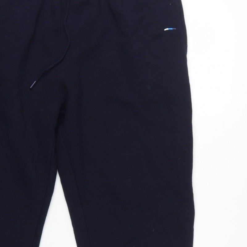 BadRhino Men’s Blue 2XL Jogger Trousers Drawstring Cuffed Logo