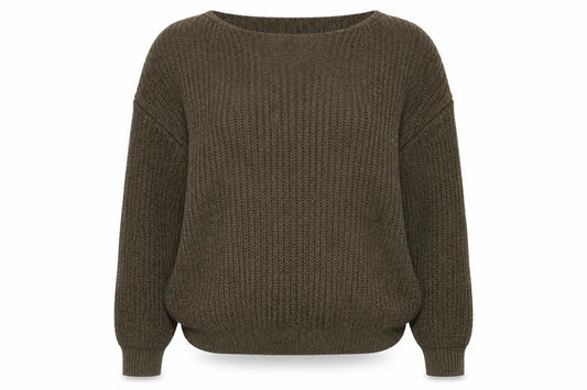 ASOS Women Grey UK 10 Cable Knit Crew Neck Pullover Jumper