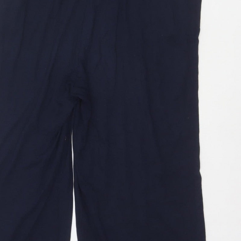 Seasalt Cornwall Women’s Blue Size 10 Wide-Leg Button Jumpsuit