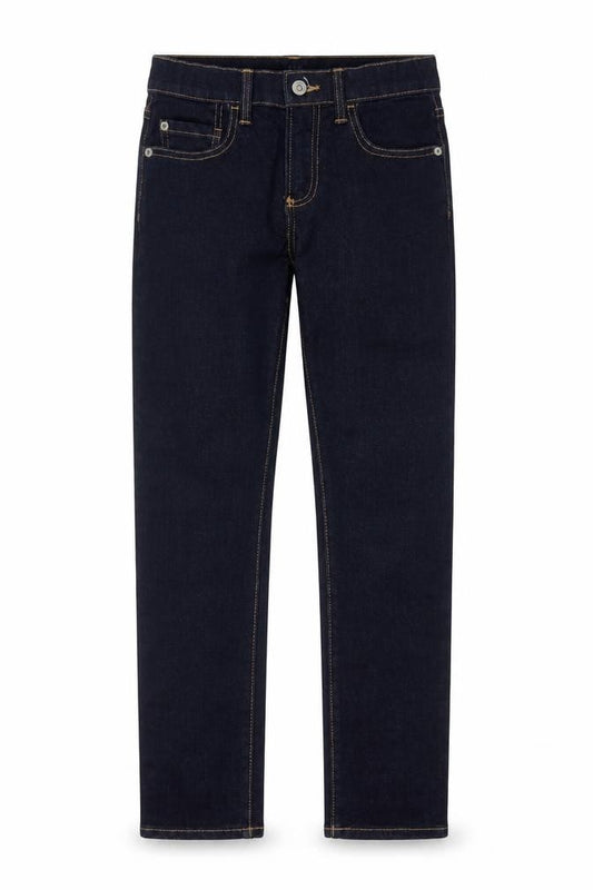 GAP Girls Blue 10-11 Years Stretch Skinny Jeans Dark Wash Denim