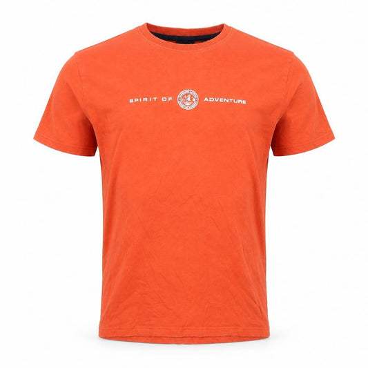 Superdry Men’s Orange L Spirit of Adventure Graphic Logo T-Shirt