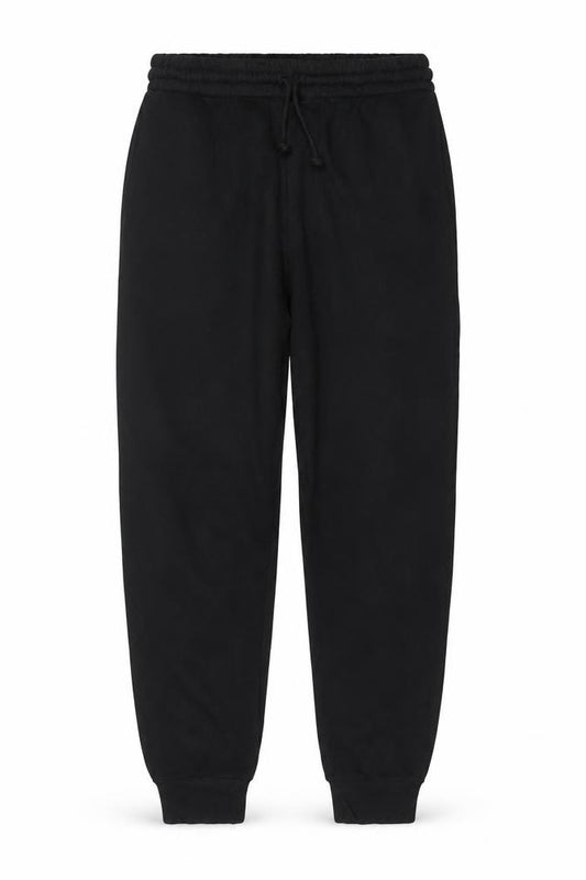 Zara Men’s Black Size S Cotton Blend Drawstring Cuffed Jogger Trousers
