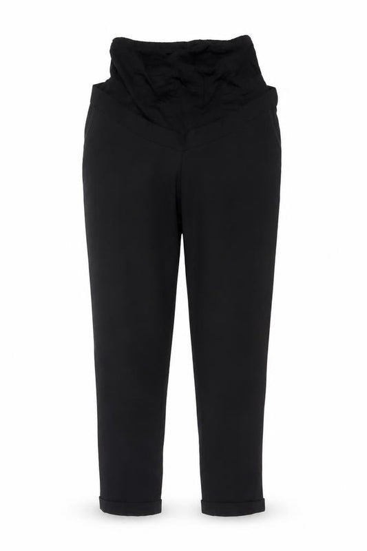 New Look Women Black Maternity UK 6 Straight Leg Trousers