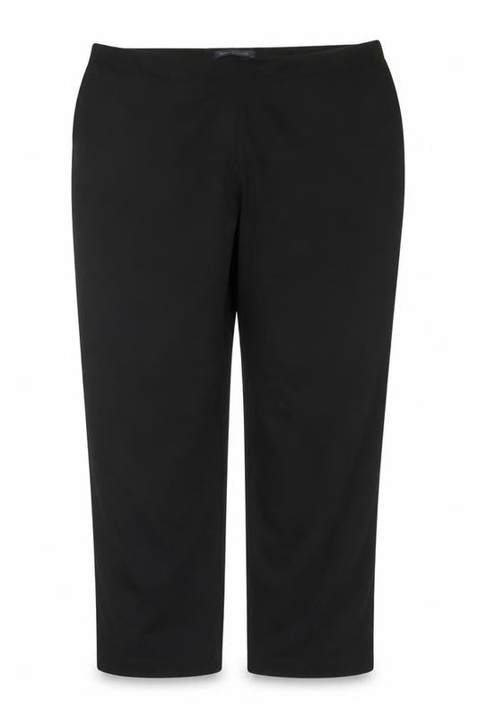 Marks and Spencer Women’s Black UK 18 Short Straight Stretch Trousers