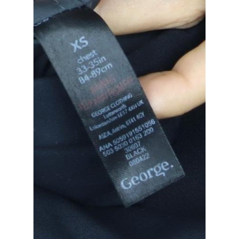 Core Men’s Black XS Hooded Parka Full Zip Softshell Coat