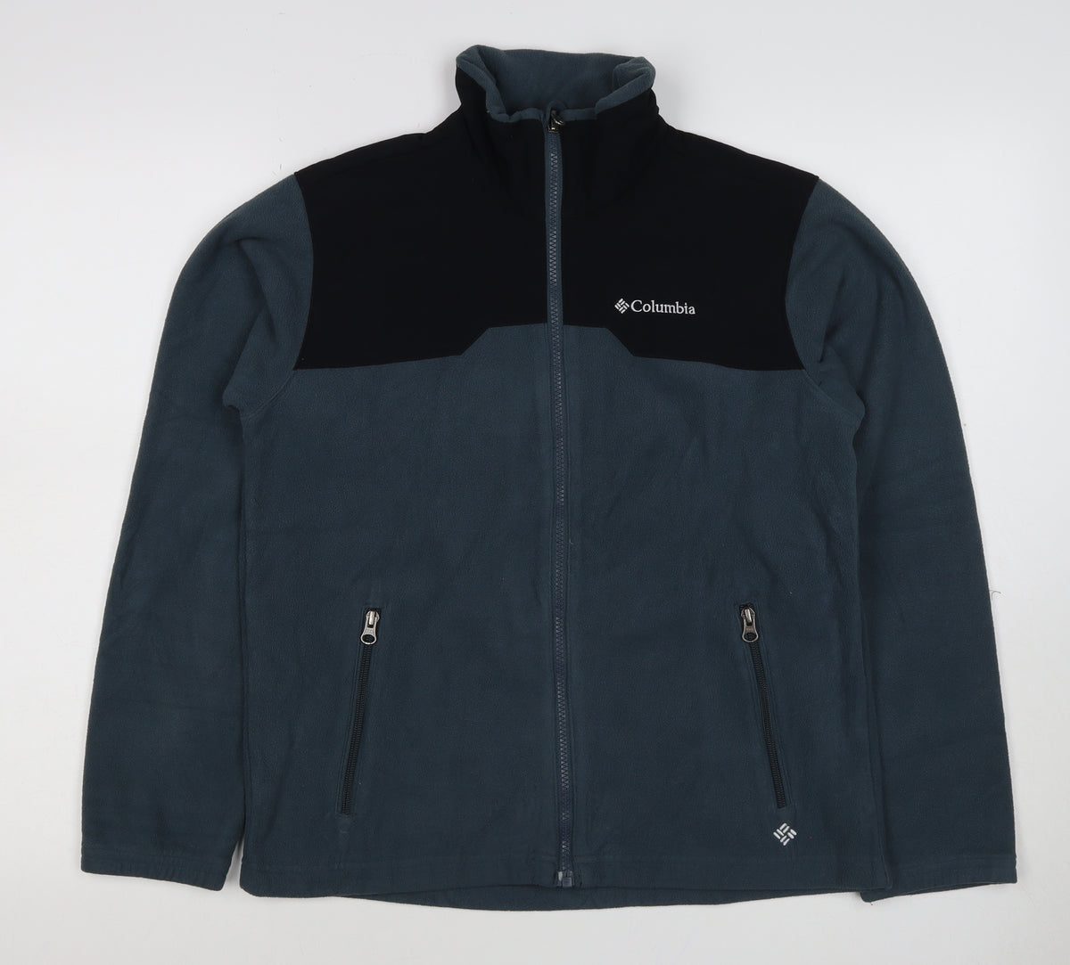 Columbia Teens Blue Black Size 14 Bugaboo Interchange Fleece Jacket