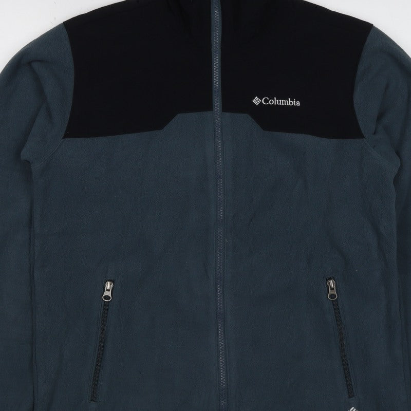 Columbia Teens Blue Black Size 14 Bugaboo Interchange Fleece Jacket