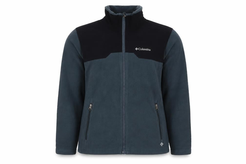 Columbia Teens Blue Black Size 14 Bugaboo Interchange Fleece Jacket