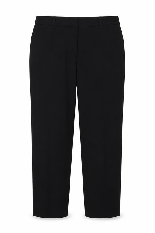 Marks and Spencer Women’s Black Size 16 Short Straight Dress Trousers