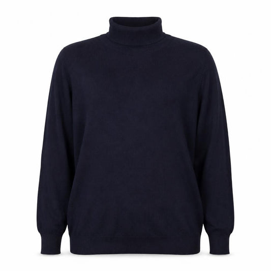 St Michael Marks & Spencer Women’s Blue UK 16 Lambswool Roll Neck Jumper