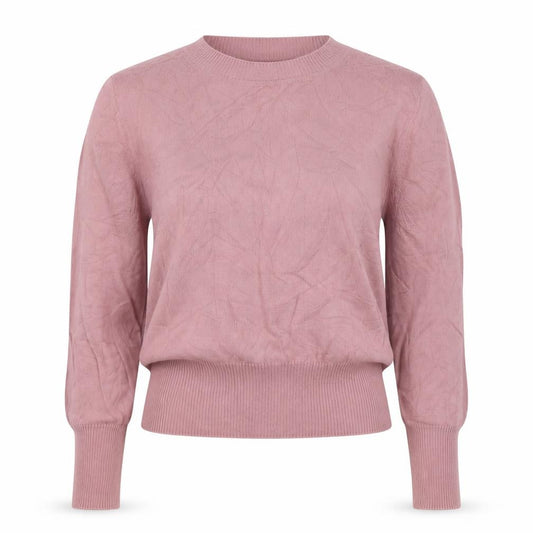 Kettlewell Women’s Pink Cotton Crew Neck Long Sleeve Jumper Size S