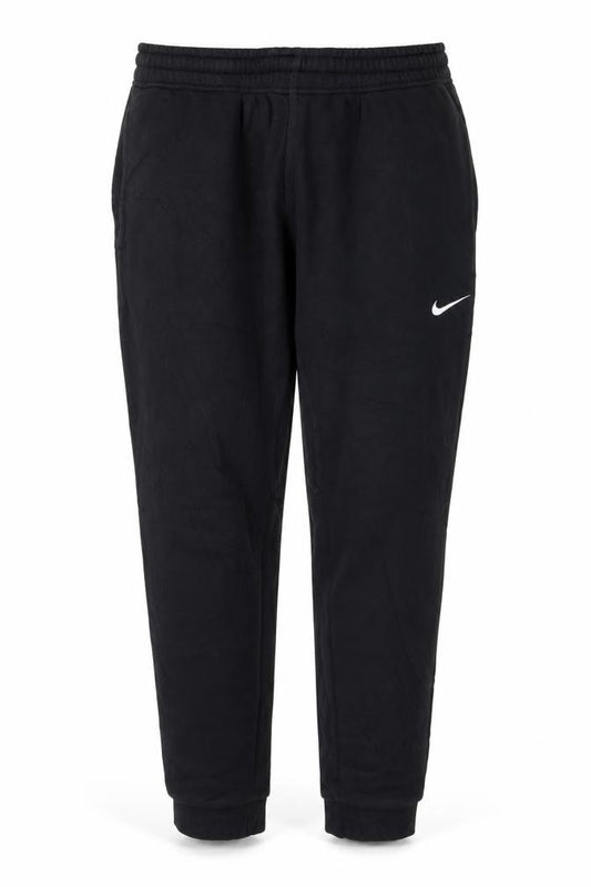Nike Men Black L Fleece Sweatpants Joggers Zip Pocket
