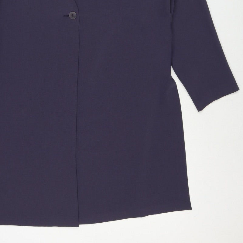 Windsmoor Women’s Blue Size 18 Single-Breasted Suit Jacket Blazer