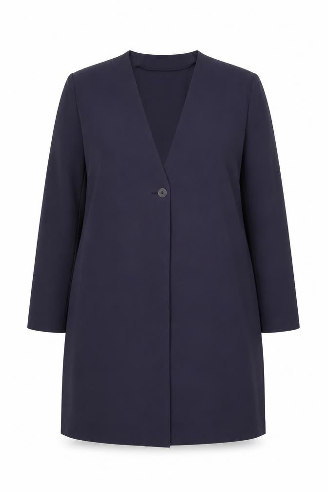 Windsmoor Women’s Blue Size 18 Single-Breasted Suit Jacket Blazer