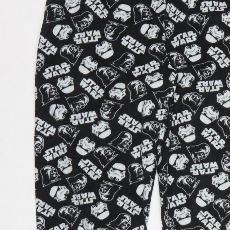George Men’s Black XL Star Wars Fleece Drawstring Pyjama Pants
