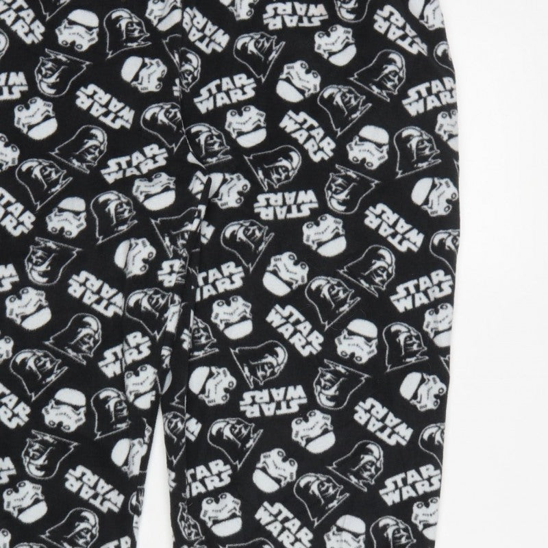 George Men’s Black XL Star Wars Fleece Drawstring Pyjama Pants