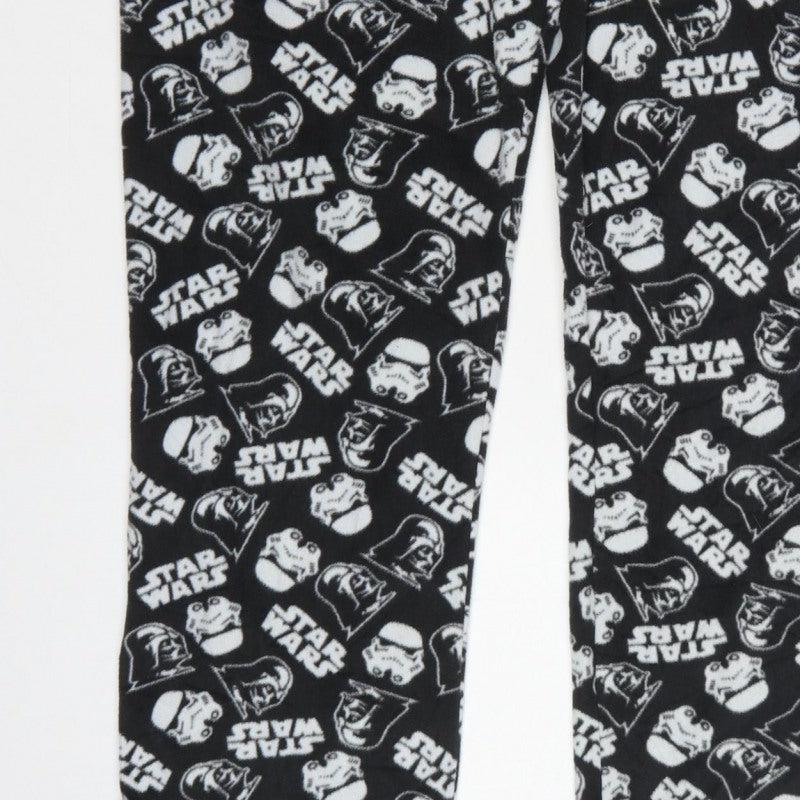 George Men’s Black XL Star Wars Fleece Drawstring Pyjama Pants
