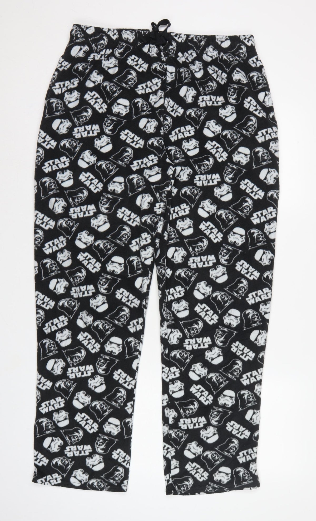 George Men’s Black XL Star Wars Fleece Drawstring Pyjama Pants