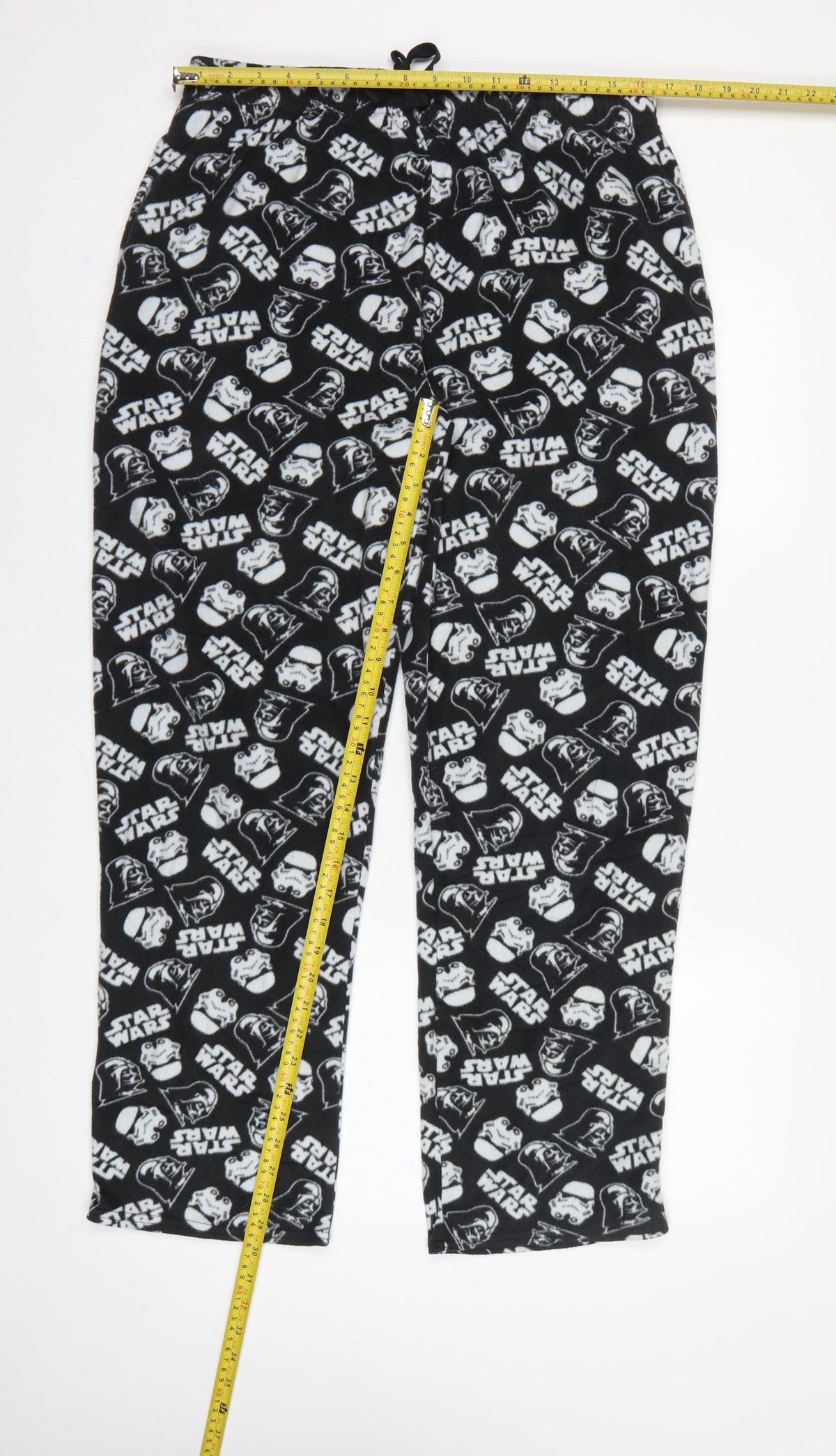 George Men’s Black XL Star Wars Fleece Drawstring Pyjama Pants