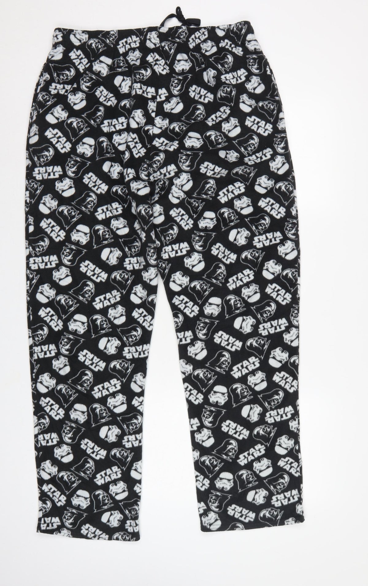 George Men’s Black XL Star Wars Fleece Drawstring Pyjama Pants