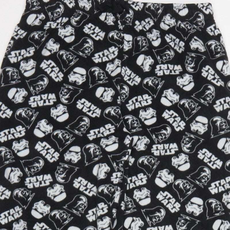 George Men’s Black XL Star Wars Fleece Drawstring Pyjama Pants