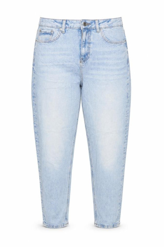 Marks and Spencer Women's Blue UK 12 Long Mom High Rise Jeans