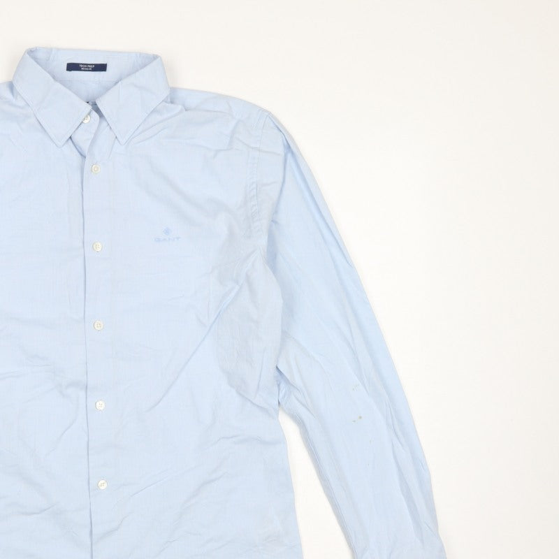 GANT Men's Blue M Tech Prep Regular Button-Down Long Sleeve Shirt