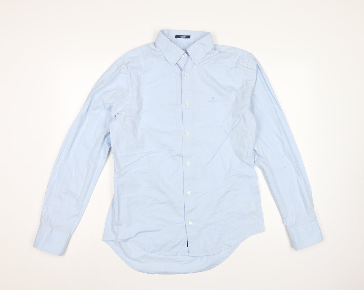 GANT Men's Blue M Tech Prep Regular Button-Down Long Sleeve Shirt