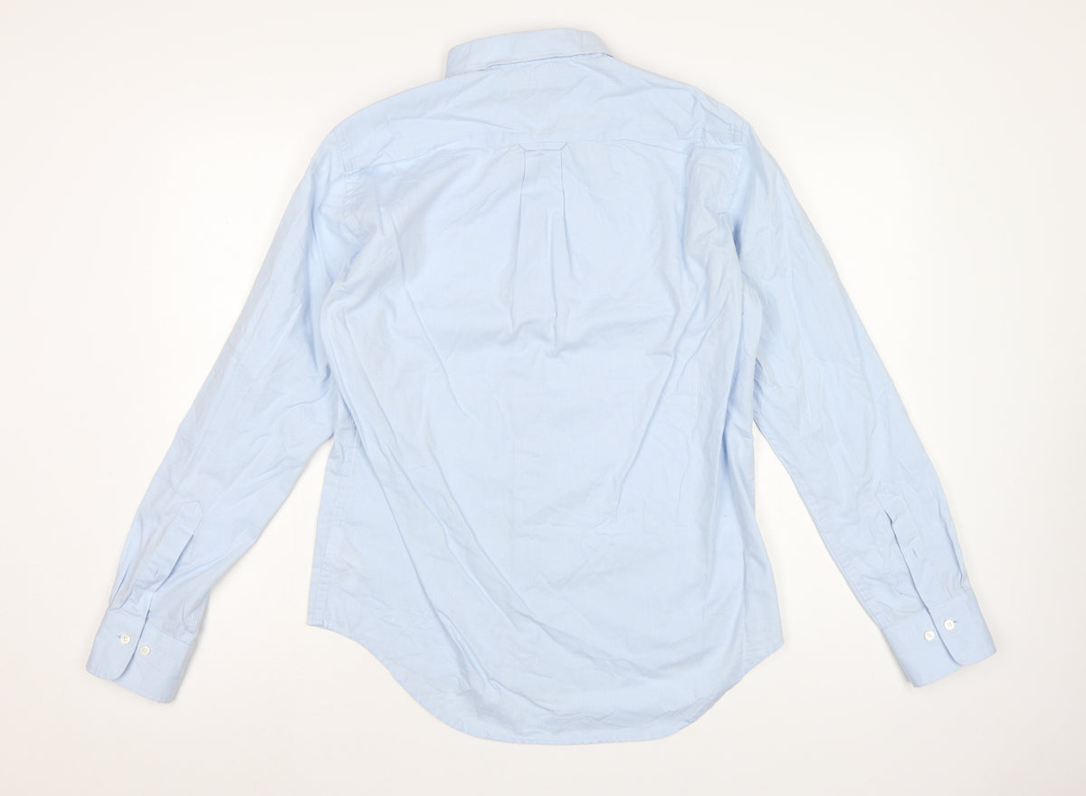 GANT Men's Blue M Tech Prep Regular Button-Down Long Sleeve Shirt