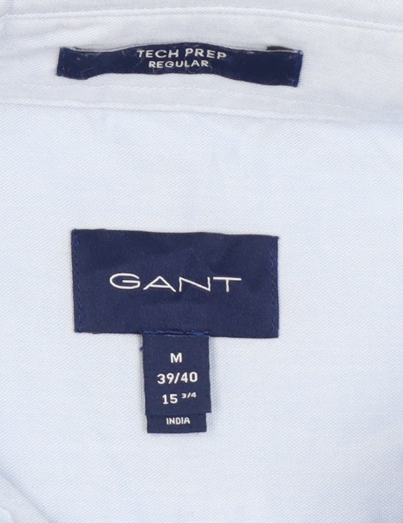 GANT Men's Blue M Tech Prep Regular Button-Down Long Sleeve Shirt