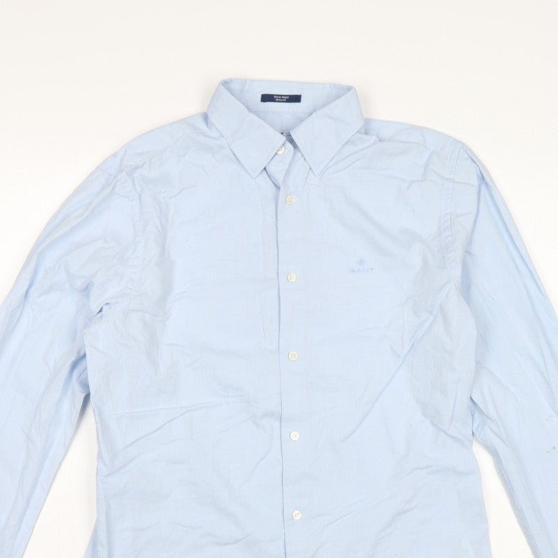GANT Men's Blue M Tech Prep Regular Button-Down Long Sleeve Shirt