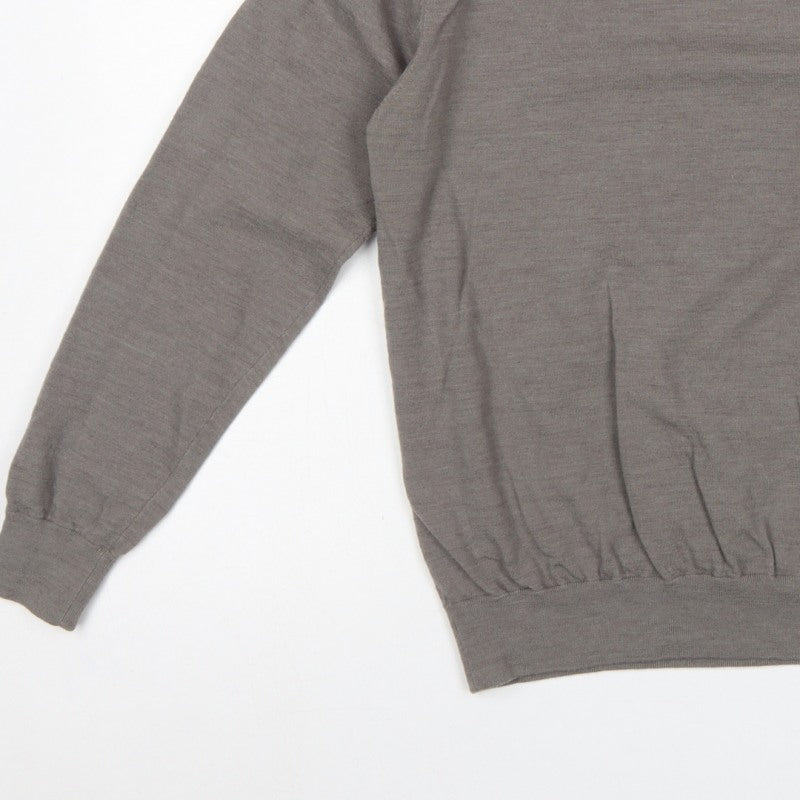 Nicole Farhi Men’s Grey Wool Blend Crew Neck Pullover Jumper L