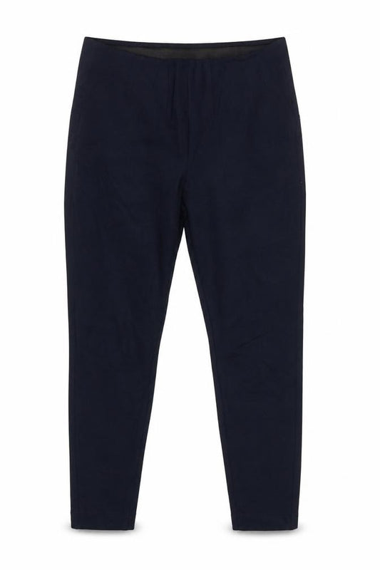 Marks & Spencer Women Blue UK 12 Short High Rise Stretch Leggings