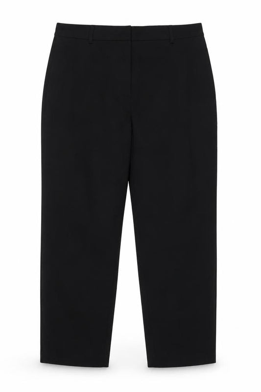 Marks and Spencer Women Black UK 16 Short Straight Dress Trousers