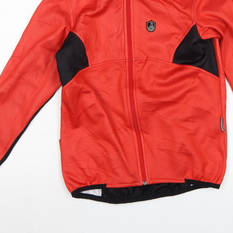 Campagnolo Unisex Adults Red M Track Jacket Cycling Full Zip