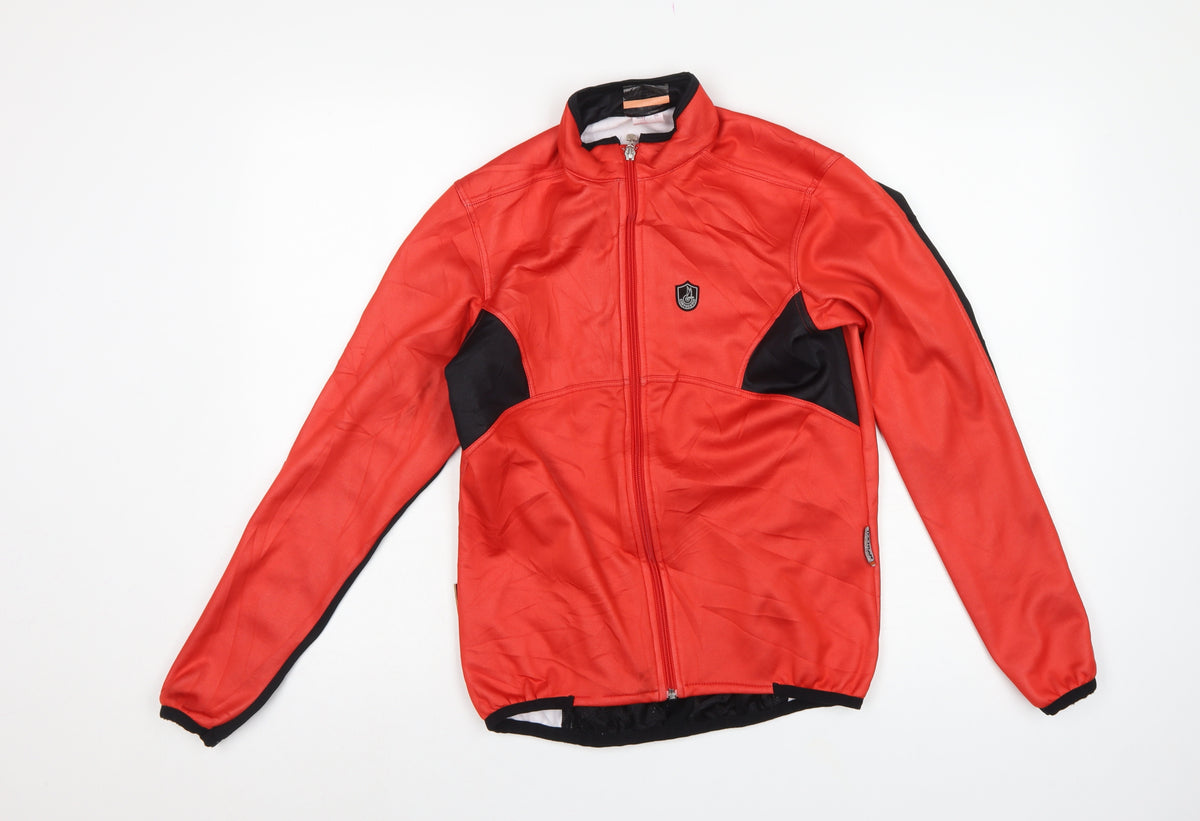 Campagnolo Unisex Adults Red M Track Jacket Cycling Full Zip