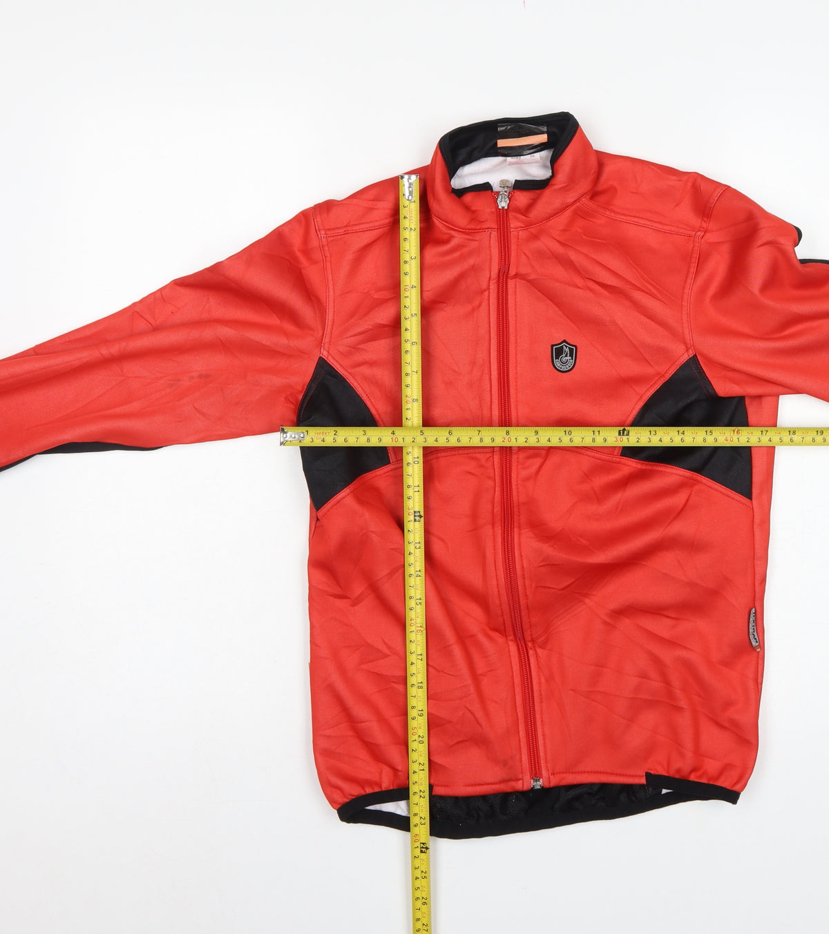 Campagnolo Unisex Adults Red M Track Jacket Cycling Full Zip