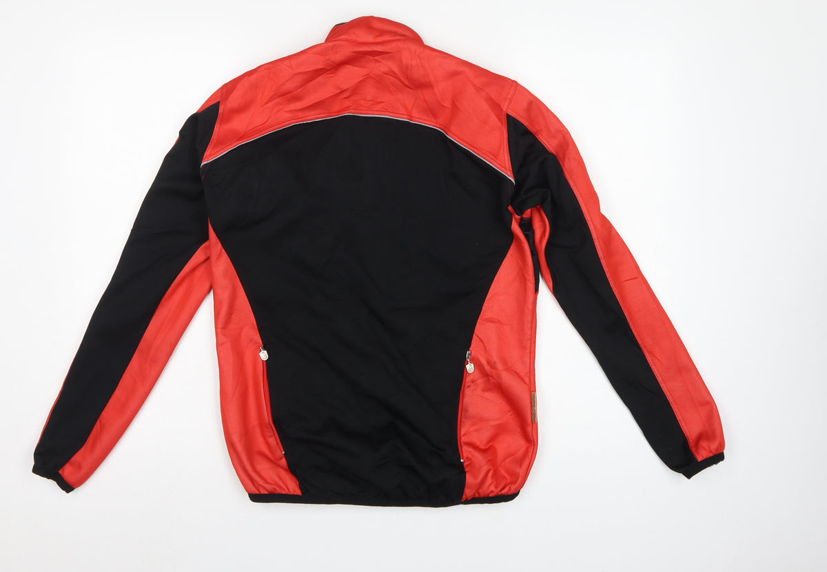 Campagnolo Unisex Adults Red M Track Jacket Cycling Full Zip
