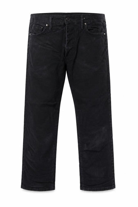 Marks and Spencer Men Black 36 Straight Fit Stretch Jeans W36 L29