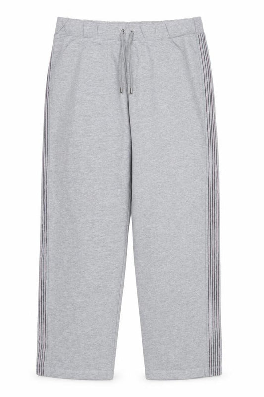 Bhs Women’s Grey UK 18 Cotton Jogger Sweatpants Side Stripe