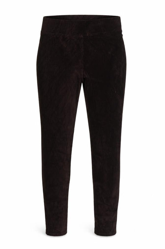 Marks and Spencer Women Brown UK 10 Long Corduroy Stretch Jeggings