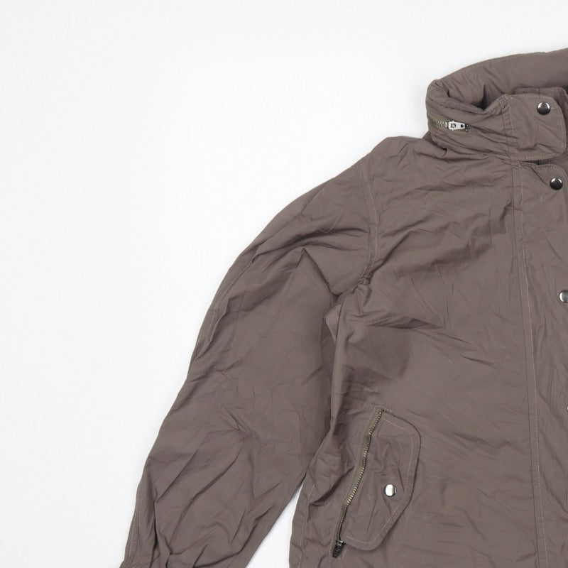 Gap Women’s Brown Size S Lightweight Zip Front Jacket