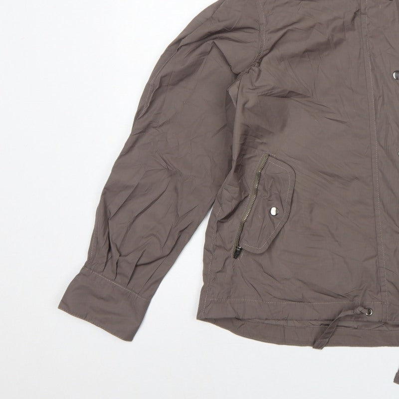 Gap Women’s Brown Size S Lightweight Zip Front Jacket