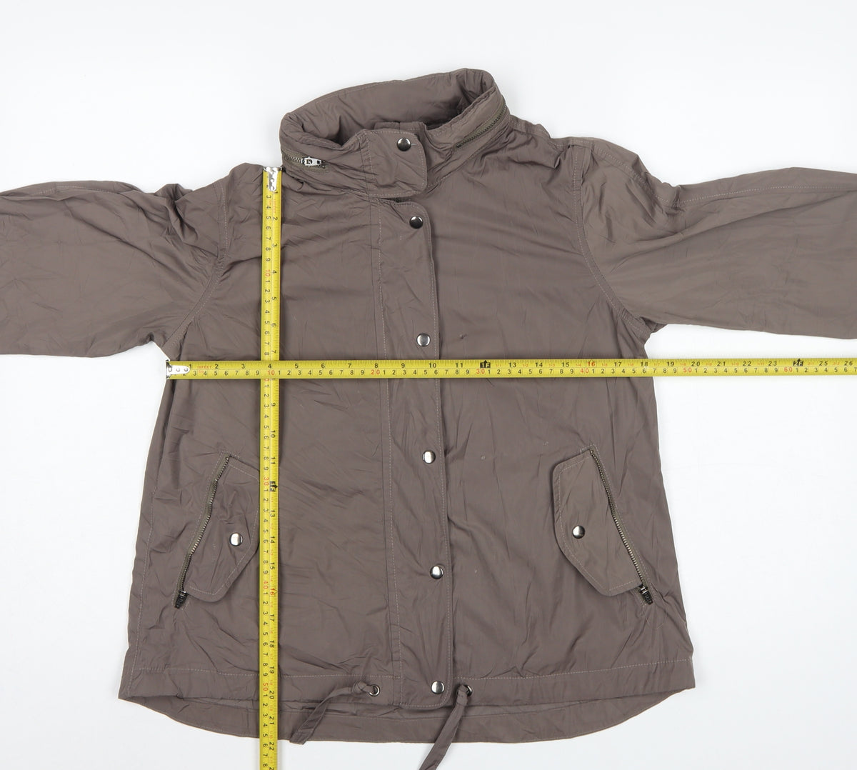 Gap Women’s Brown Size S Lightweight Zip Front Jacket