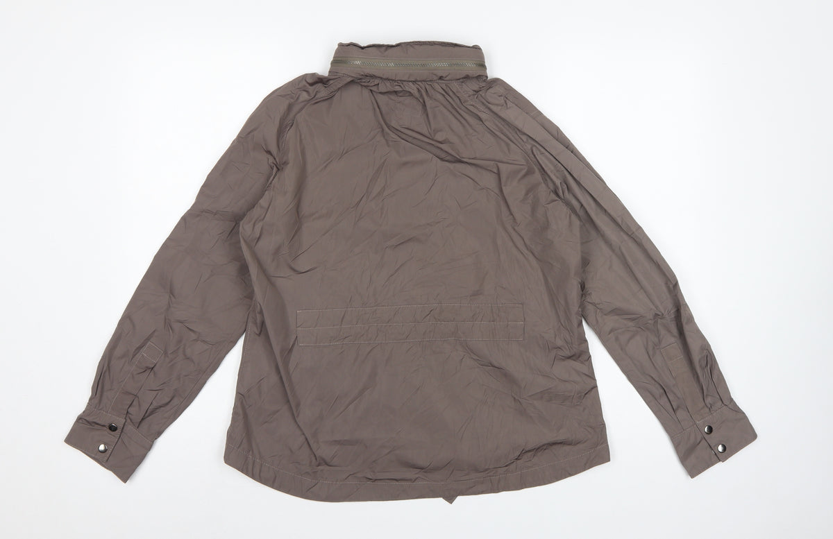 Gap Women’s Brown Size S Lightweight Zip Front Jacket