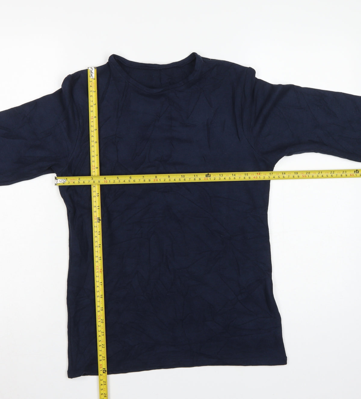 Heatgen Women’s Navy UK 16 Basic Thermal Long Sleeve Crew Neck Top