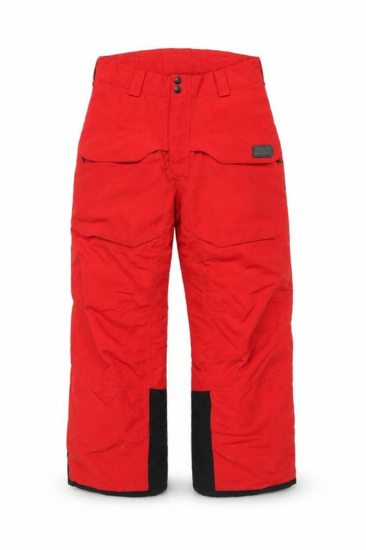 Didriksons 1913 Boys Red 10-11 Years Snow Pants Insulated Ski Trousers