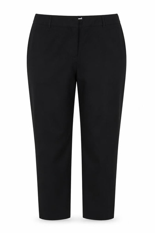 TU Women Black Size 18 Regular Tapered Tailored Dress Trousers